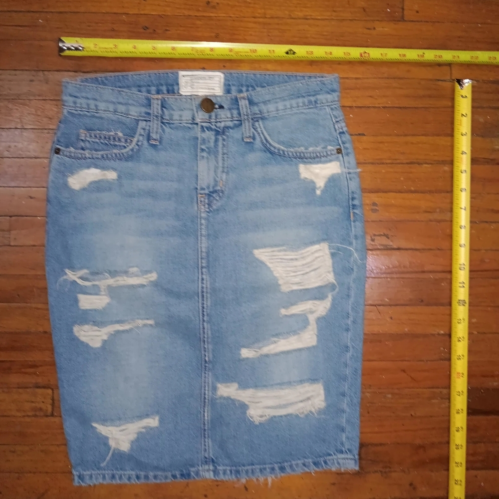 Current Elliott jean skirt